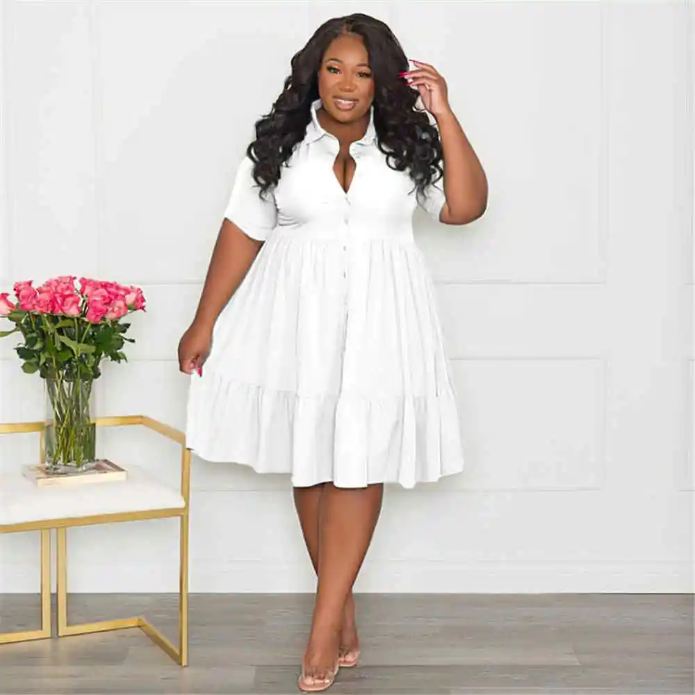 Elegant Summer White Dress | Free Shipping!